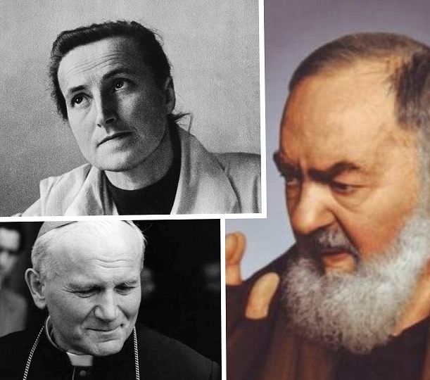 padre pIo Karol Wojtyla Wanda Poltaska