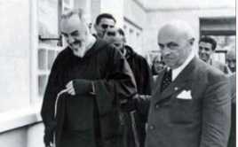 Padre Pio e sanguinetti