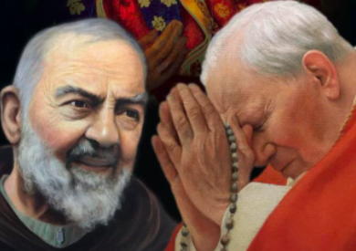 padre pio e giovanni paolo